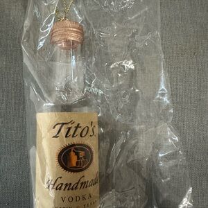 Tito's Handmade Vodka Bottle Ornament